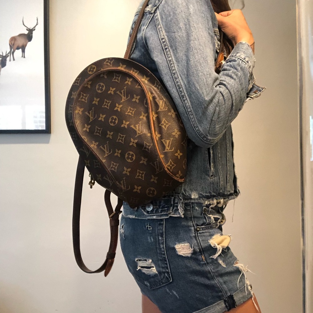 Auth Louis Vuitton Ellipse Backpack!!